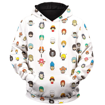 Anime One Piece Sudadera Cosplay Navidad Fiesta 3D Impreso chaqueta